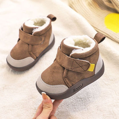 zyrexy ™ Infant Winter Boots – Plush and Soft Sole Baby Snow Shoes