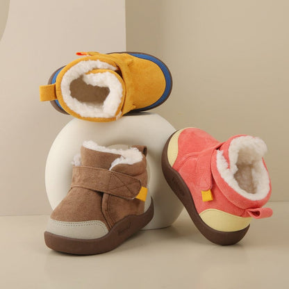 zyrexy ™ Infant Winter Boots – Plush and Soft Sole Baby Snow Shoes