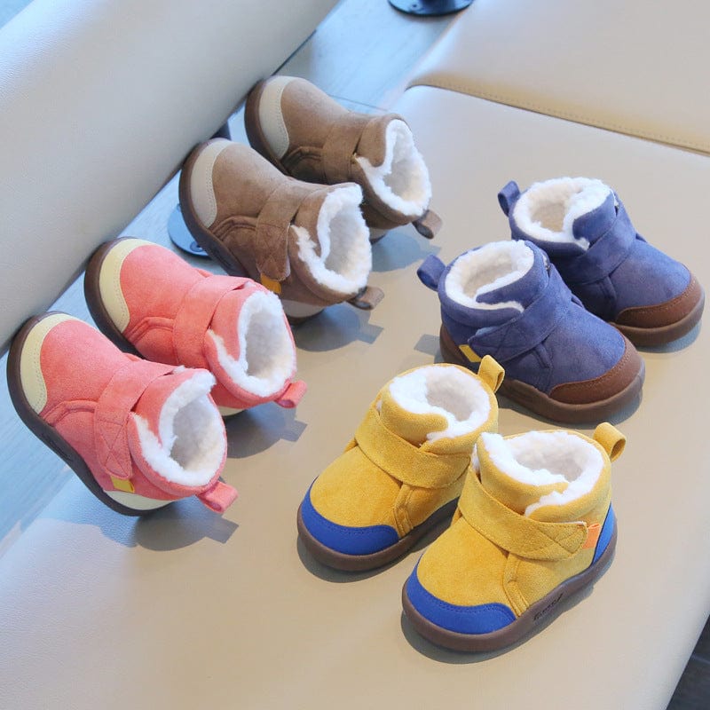 zyrexy ™ Infant Winter Boots – Plush and Soft Sole Baby Snow Shoes