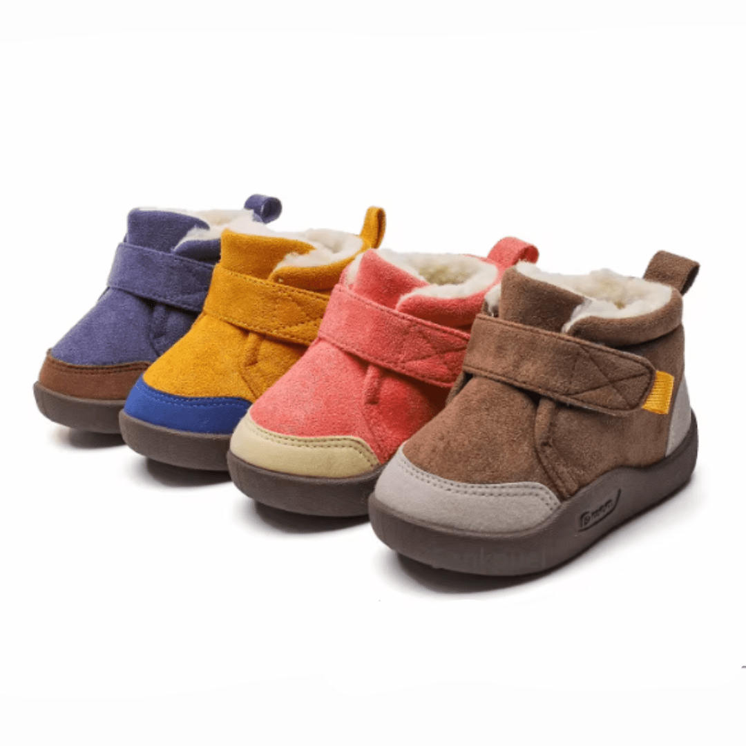 zyrexy ™ Infant Winter Boots – Plush and Soft Sole Baby Snow Shoes